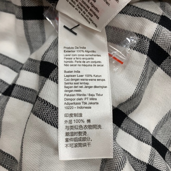 🎁 TOPSHOP Check Short Pajamas - Picture 9 of 11